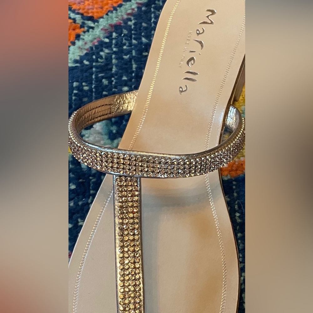 Mariella Rhinestone Sandals - Picture 2 of 6